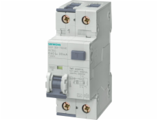 Kombinovaný spínač SIEMENS RCBO Typ 30Ma 10ka 1+N B10A 5SU1354-6KK10