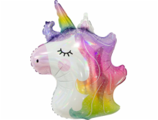 Godan fólie balón Unicorn (hlava) 75 cm lesklý