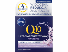 Nivea Nivea_Q10 Anti -Wrinkle uklidňující noční krém pro citlivou pokožku 50 ml