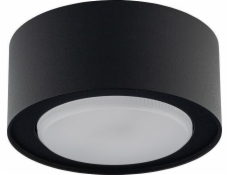 Stropní lampa Nowodvorski Round Flea Black Downlight. Mathered Lamp pro kancelář