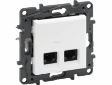 Legrand Niloe Krok 863168 2 X RJ45 ICT. 6A UTP Double White