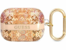 Hádej hádejte Guaphhfld AirPods Pro Cover Złoty/Gold Paisley Sbír