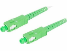 Lanberg Patchcord SM SC/APC-SC/APC Simplex 3,0 mm LSZH G657A2 40M White Lanberg