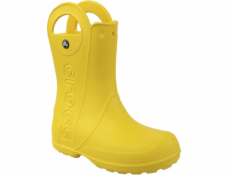 Crocs Children s Shoes Rain Boot Yellow 32-33 (12803)