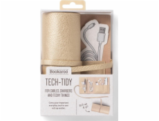 BookAroo Travel Tech-Tidy Golden Travel Organizer