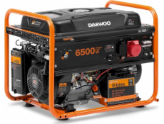 Daewoo GDA 7500E-3 engine-generator 6000 W 30 L Petrol Orange Black