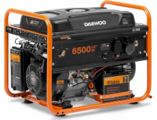 Daewoo GDA 7500E engine-generator 6500 W 30 L Petrol Orange Black