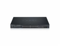 Zyxel XMG1930-30, 24-port 2.5GbE Smart Managed Layer 2 Switch with 4 10GbE and 2 SFP+ Uplink