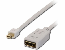 Lindy Displayport Mini Cable - Displayport 1,5 m bílá