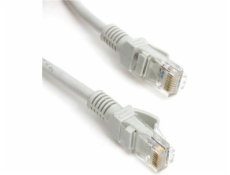 Omega Patchcord Cat5E, 2m, bílá (40251)