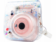 Pokryjte případ LoveInstant Case Case pro Fujifilm Instax Mini 11 / Transparent Blue Flitry