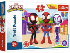 Trefl Puzzle 30 Adventures of Spidey a Friends of Trefl