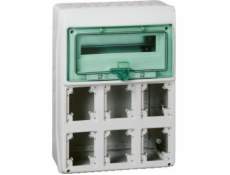 Schneider Electric Hermetic Swindgear 1x12 moduly, 6 Kaedra 12+1 6 g 13156 zásuvky