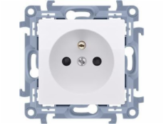 Plug-in zásuvka s kontaktním simonem s jedním uzemněním (modul) 16A, 250V, rychlá vazba CGZ1C.01/11