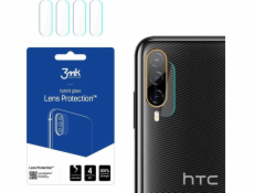 Hybridní sklo pro 3MK Ochrana objektivu HTC Desire 22 Pro [4 Pack]