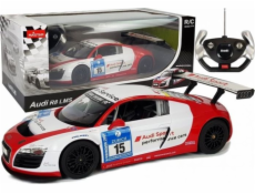 Rastar Auto R/C Audi R8 LMS Rastar 1:14 Bílá a červená