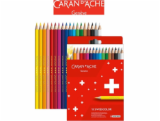 Caran D`arche Caran d ache SwissColor pastelky, lepenková krabička, 18 ks.