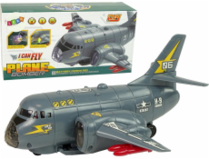 Import LeanToys Transport Aircraft Bomber Svělý zvuk