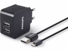 Philips Charger DLP2307U/12 2x USB-A 3,1 A (DLP2307U/12)