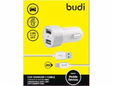 Budi Charger 2x USB-A 4,8 A (BD622LW)