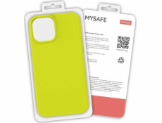 Mysafe Mysafe Silicone Case iPhone 13 Yellow Box