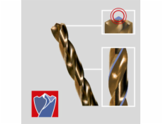 HSS válec inteligentní vrták 1,1 mm 10 ks. (11-011)