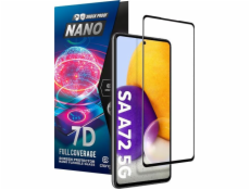 Crong 7d Nano Flexible Glass - ne Crorning Hybrid Glass 9h na celé obrazovce Samsung Galaxy A72