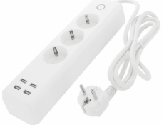 LTC Smart Home 3 Power Strip 1,7 m White (LXU401)