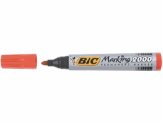 BIC Marker Permanent 2000 Red Tip Red