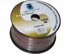 Kabel kabelového kabelu CableTech 1,0 mm černé