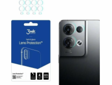 Hybridní sklo pro 3MK pro čočku 3MK chrání objektiv Oppo Reno 8 Pro [4 Pack]