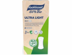 Vuokkoset Vuokkoset 100% Bio Hygienic Inserts Ultra Light 24 PC.