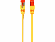 Gembird gembird pp6a-lszhci-y-10m patchcord rj45 kočka. 6A SFTP LSZH 10m žlutá