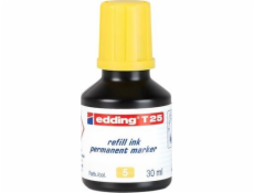 Edding inkoust pro doplnění permanentních značek E-T25 Edding, žlutá