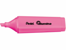 Pentel Flat zvýrazňovač s řezaným špičkou Pink SL60-P Pentel