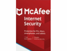 Zariadenie McAfee Internet Security 3 12 mesiacov