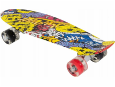 Enero skateboard plastová skateboard 22 palců graffiti