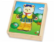 Viga Teddy Bear Puzzle Girl