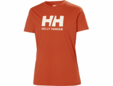 Dámské tričko Helly Hansen v tričku HH Logo 34112_179, Orange M