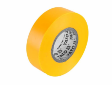 Elektringová páska Yato 19x0,13 mm 20m PVC, izolační max 40 kV Yellow-81654