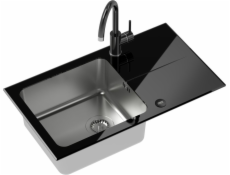 Steiner Hugh 111 Steiner Sink Steel Chamber s černým sklem Top + baterie