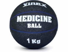 Vinex Rehabilitation Medical Ball 1kg Black and Navy Blue (VMB-L001P-8882)