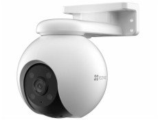 EZVIZ IP kamera H8 Pro 3K/ PTZ/ Wi-Fi/ 5Mpix/ krytí IP65/ objektiv 4mm/ H.265/ IR přísvit až 30m/ bílá