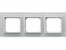 Ospel Triple Frame White Glass Impresja Ospel