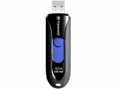 TRANSCEND USB Flash Disk JetFlash®790, 32GB, USB 3.1, Black/Blue (R/W 100/25 MB/s)