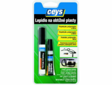 Lepidlo Ceys na obtížné plasty 3 g+4 ml