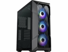 Cooler Master case MasterBox TD500 MESH V2, ATX, bez zdroje, průhledná bočnice, černá