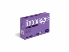 Kancelářský papír Image Digicolor A4/200g, bílá, 250 listů