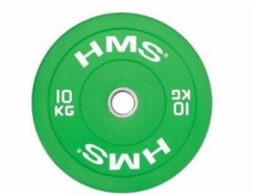 Olympic Bumper 10kg plate Green HMS CBR10