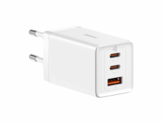 Baseus CCGP120202 GaN5 Pro Quick Nabíječka USB + 2x USB-C 65W White